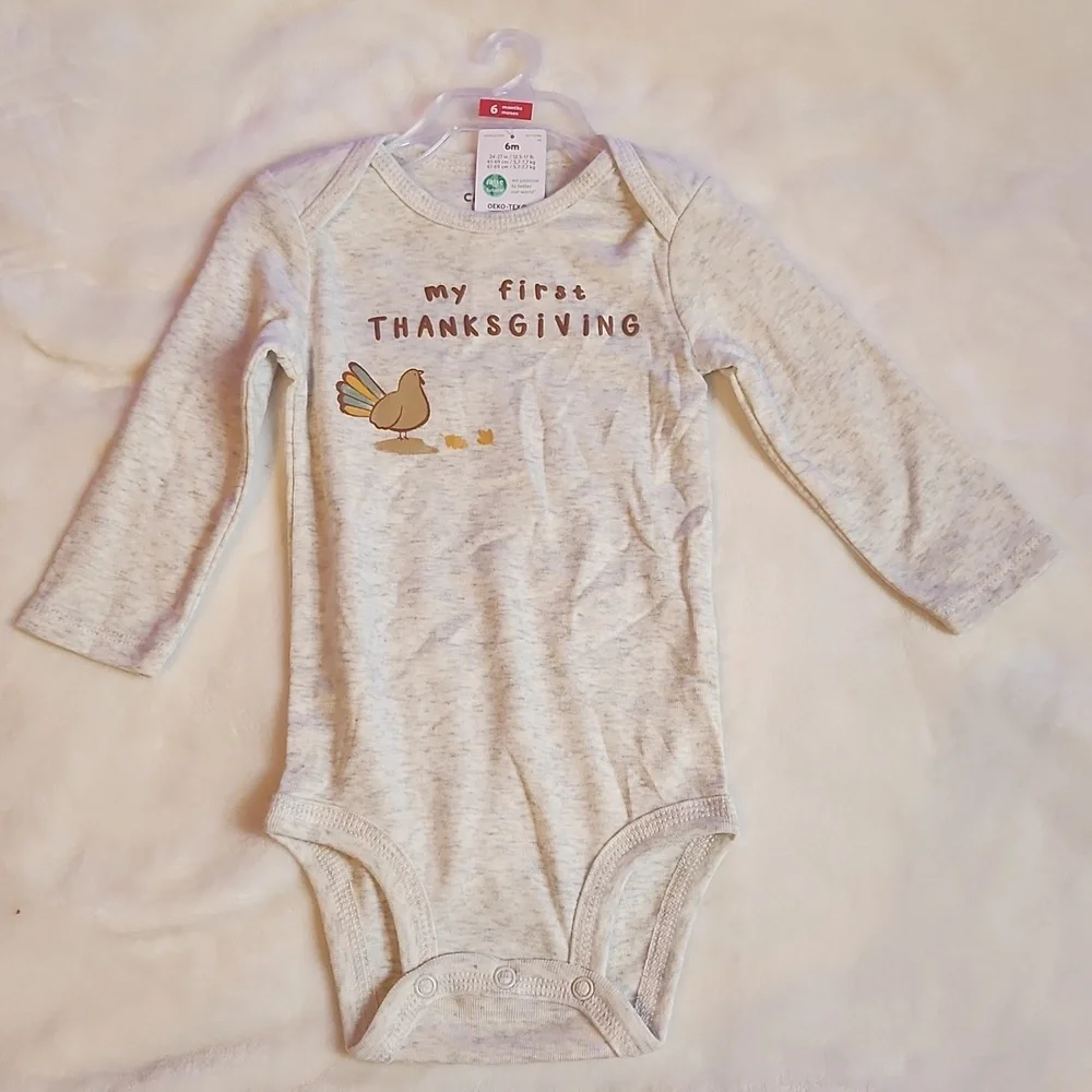 Holiday, Christmas, Carter's Baby, Thanksgiving, Christmas Outfits sz 6 months